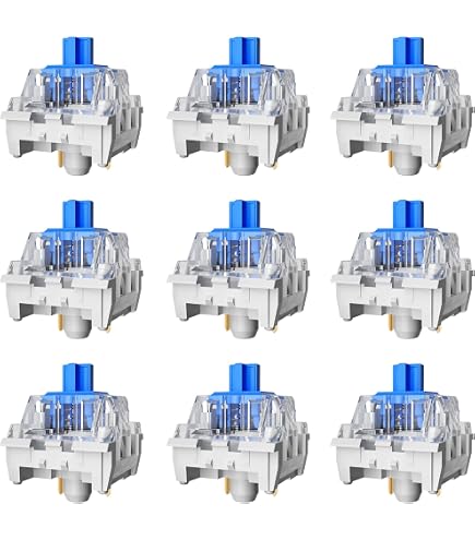 Amazon.com: Gngzyte Zhouwang Blue Mechanical Keyboard Switches